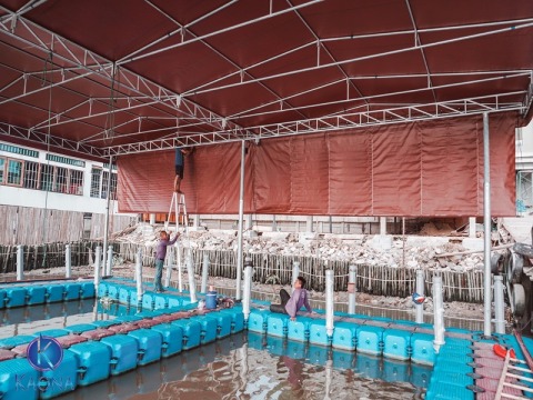 เต็นท์คลุมแพปลา